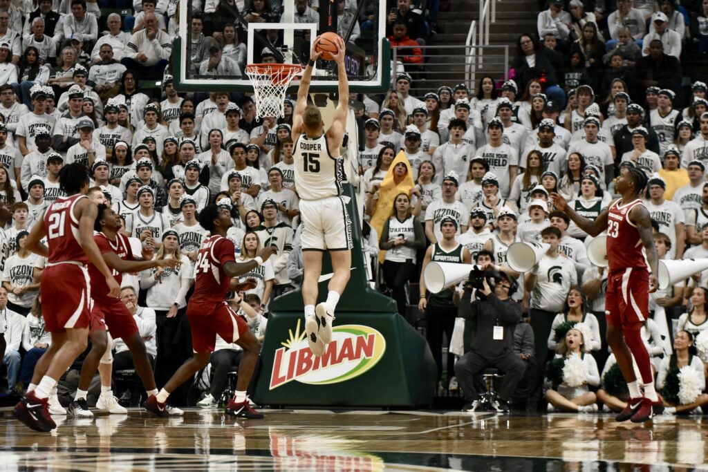 Michigan State basketball. Carson Cooper