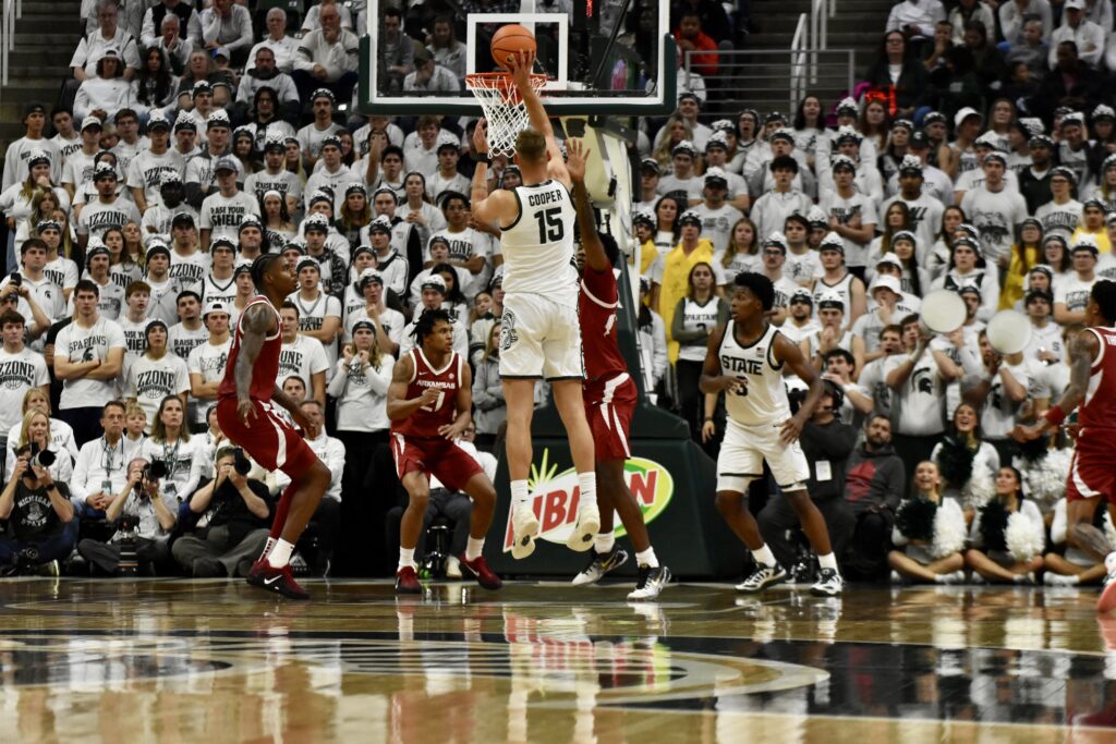 Michigan State basketball. Carson Cooper