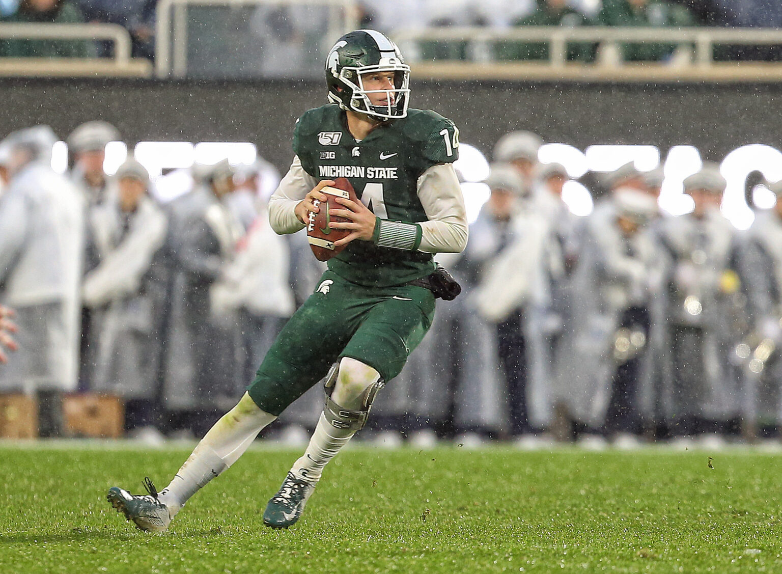 Brian Lewerke gets another opportunity to play pro football