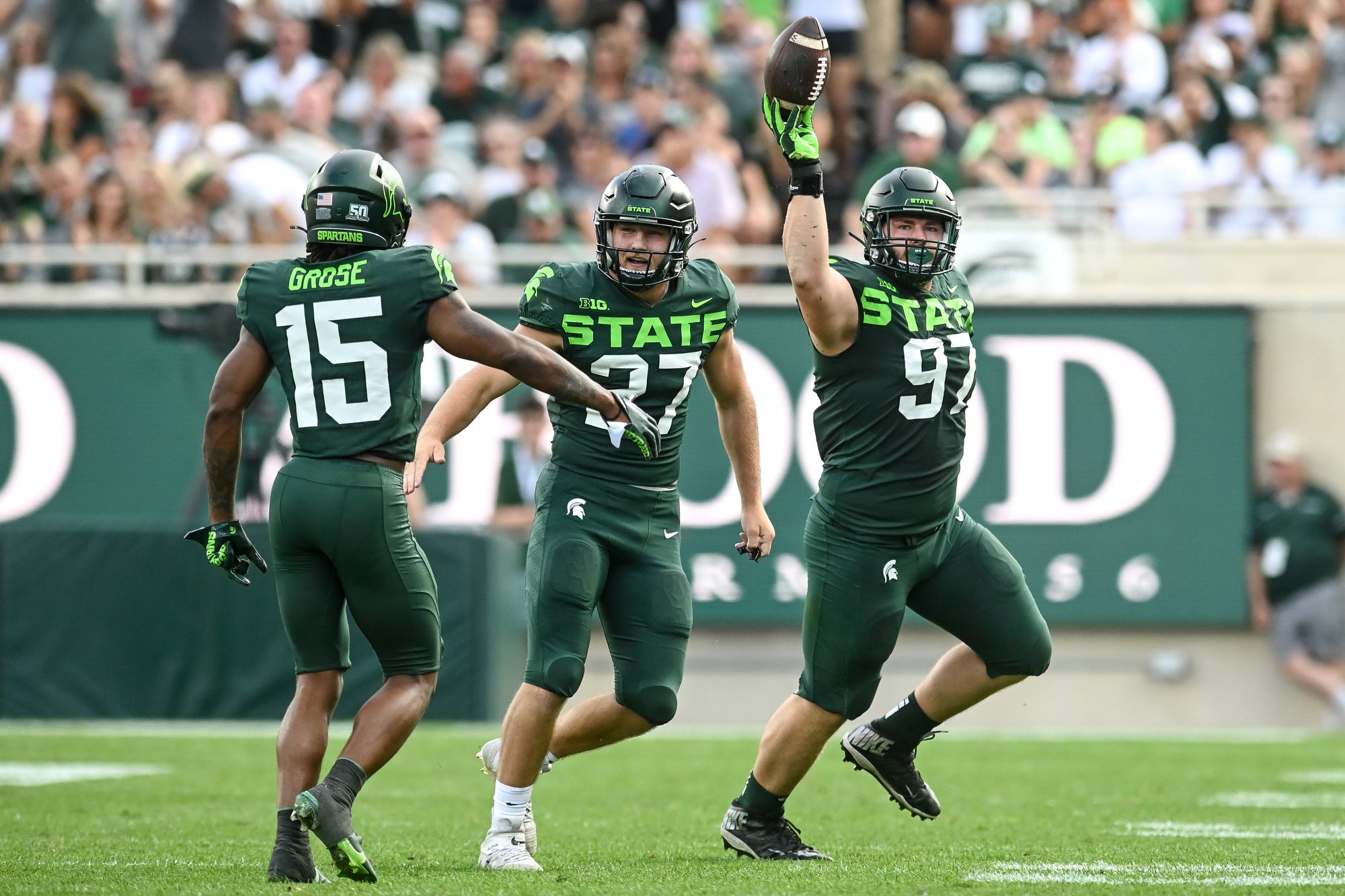 MSU's lime uniforms are done, but others will come