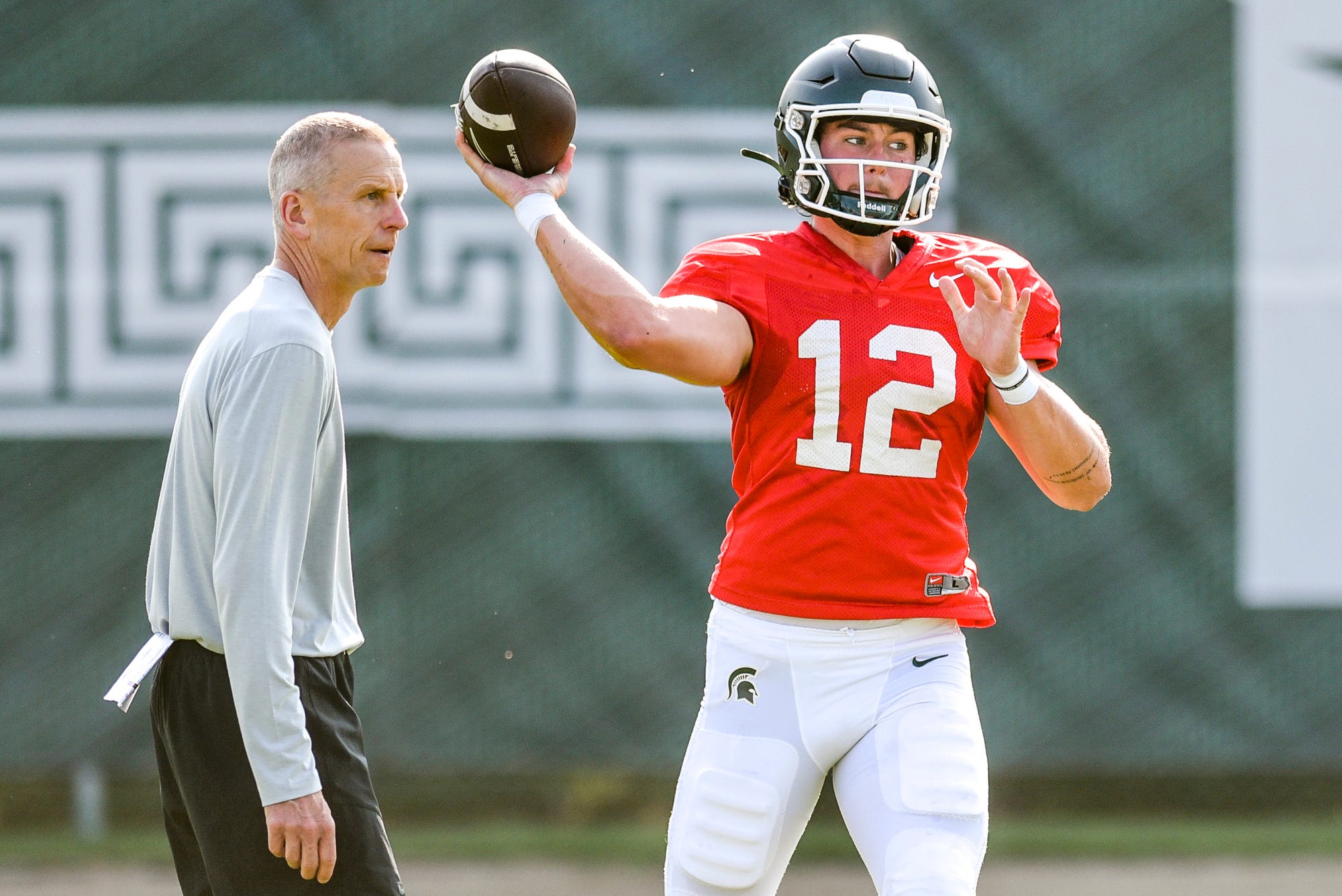 A closer look at Michigan State's QB competition with Payton