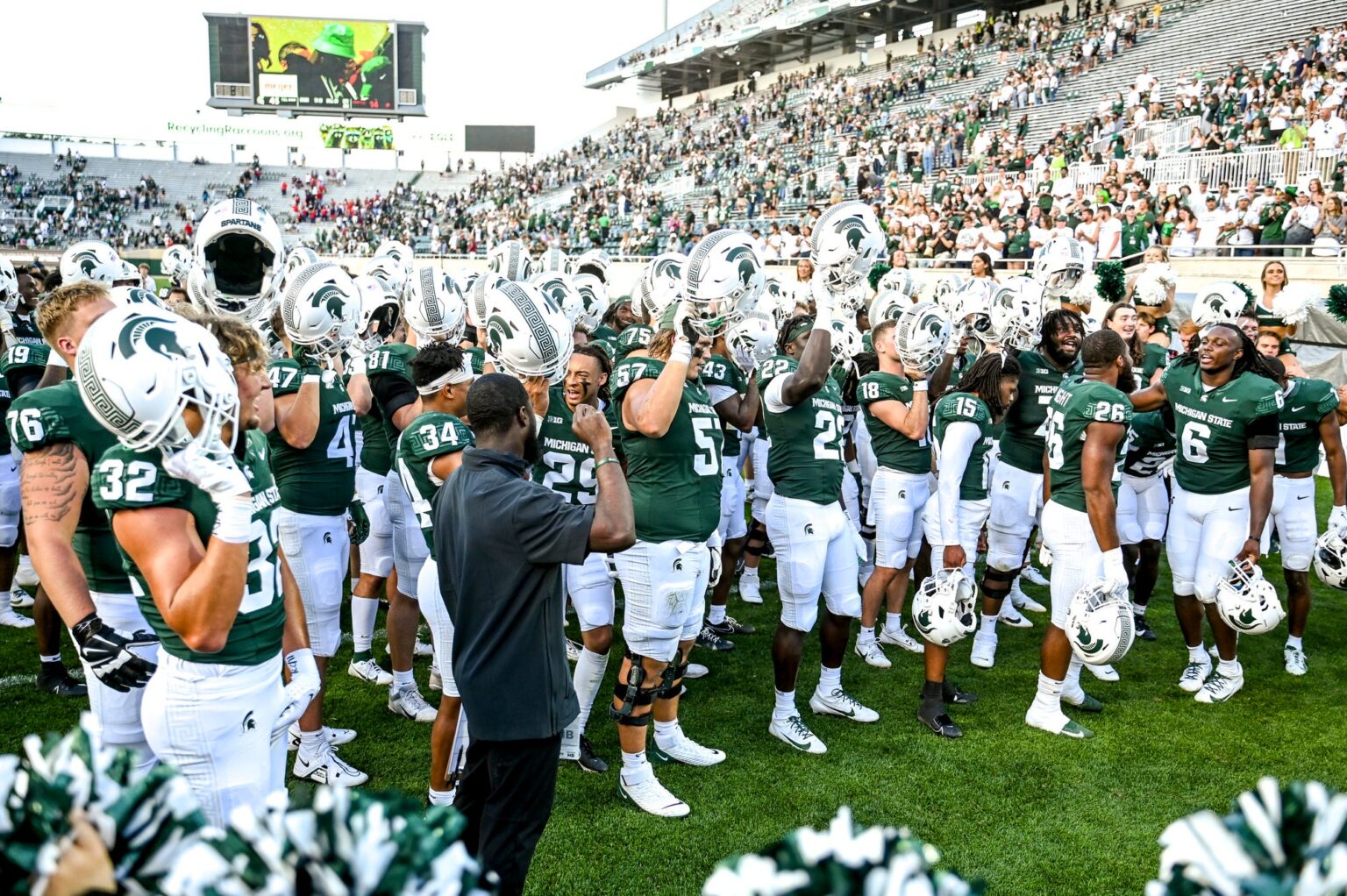 Michigan State football Washington game is historically important