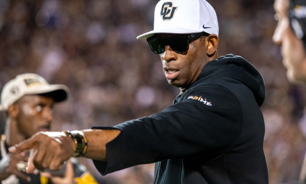 Deion Sanders pushes for Michigan State football commit