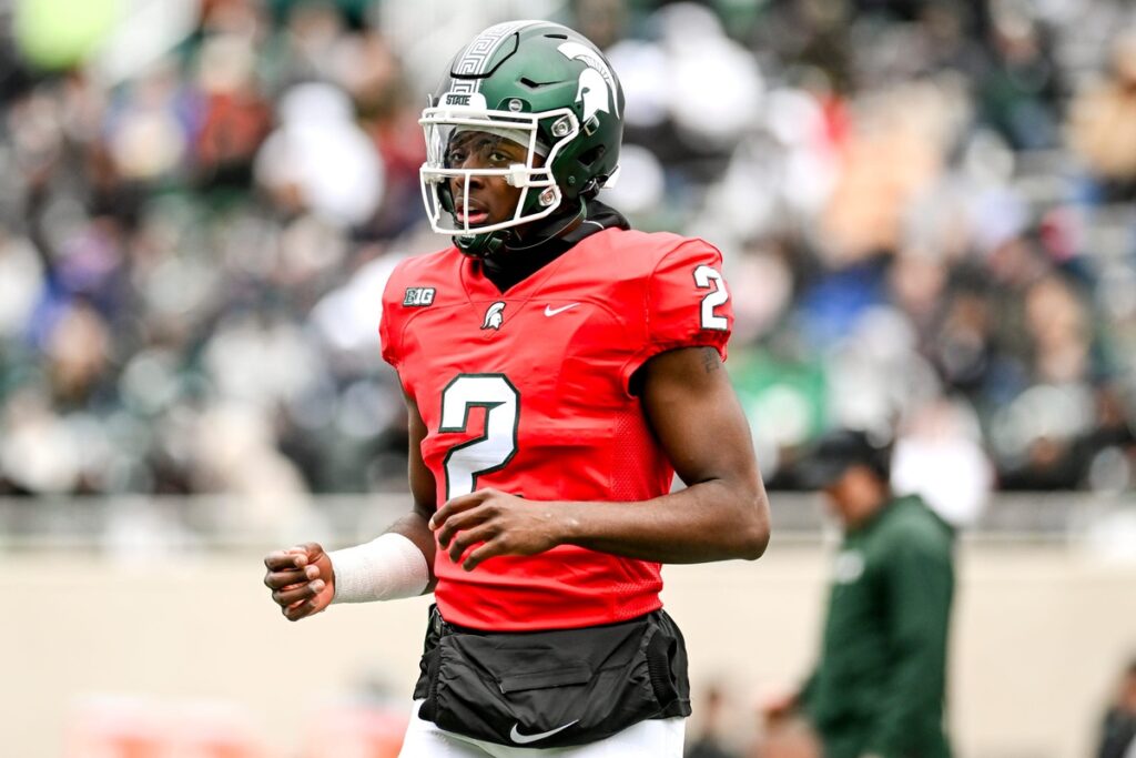 Michigan State football Projected postspring depth chart for 2024