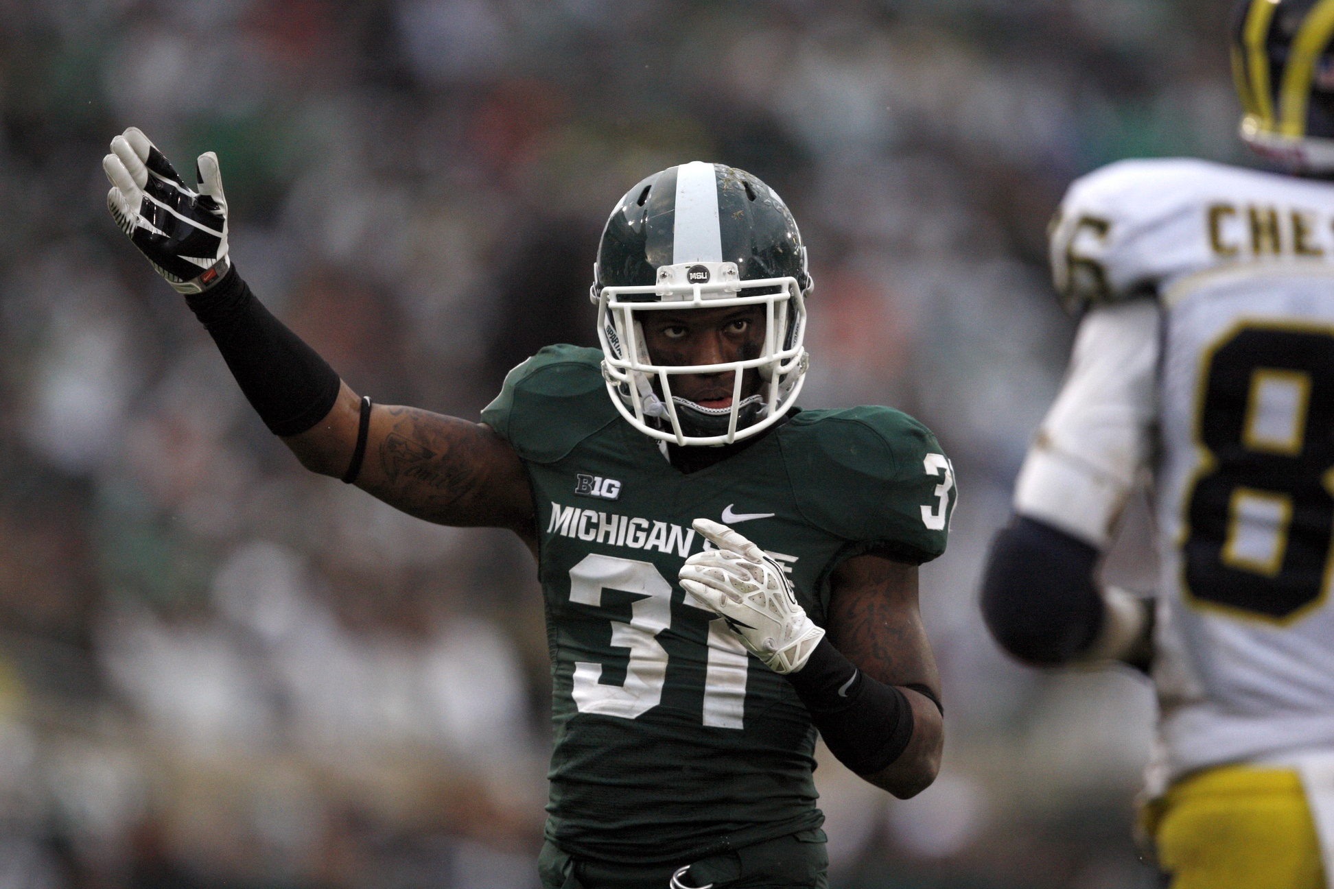 Former Michigan State football star Darqueze Dennard.