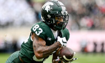 Michigan State football receiver Montorie Foster