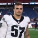 Former Michigan State football linebacker Ben VanSumeren walks off the field.