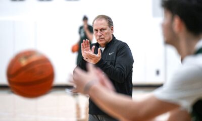 Michigan State basketball coach Tom Izzo