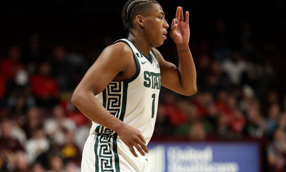 Jeremy Fears of Michigan State basketball