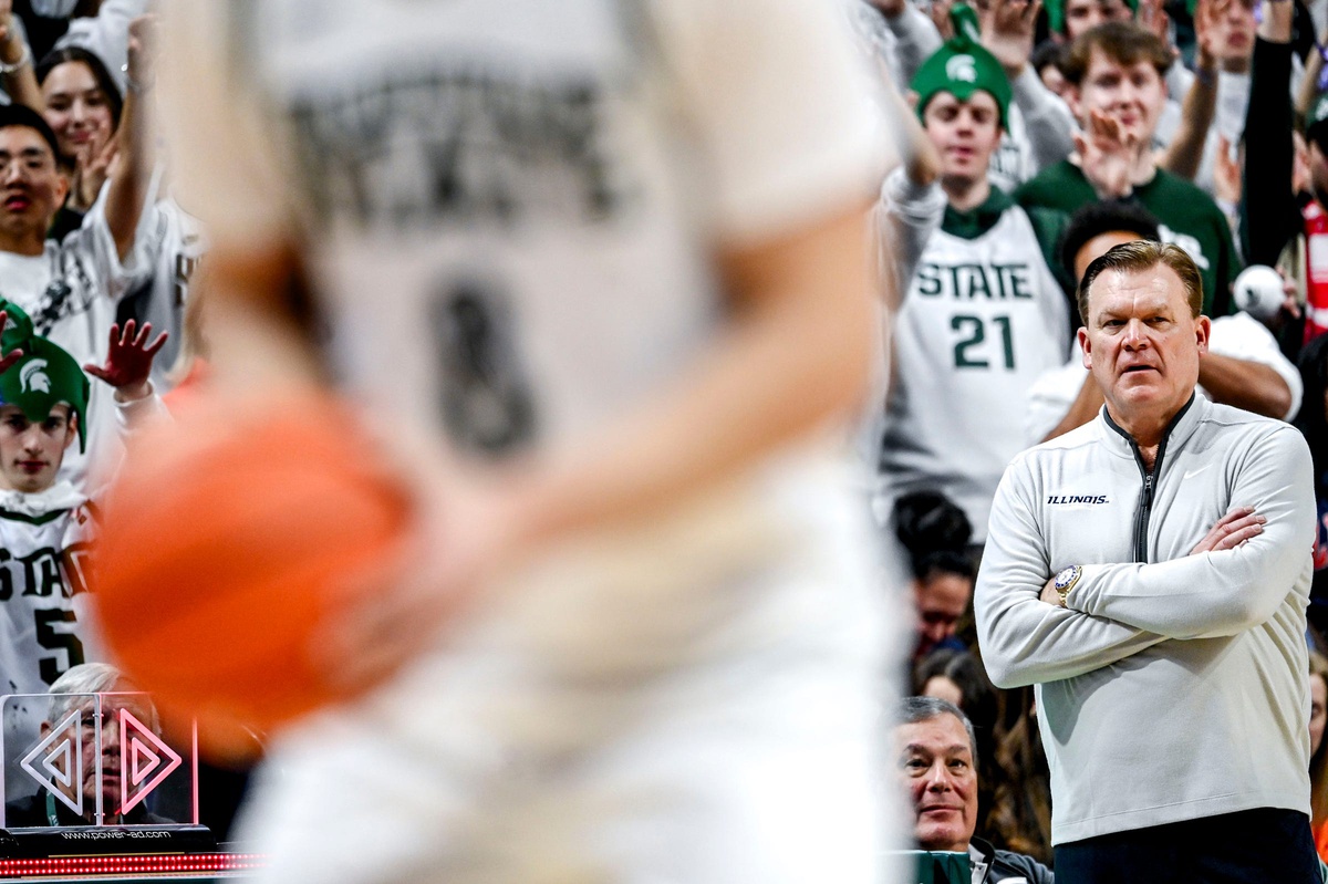 Michigan State basketball faces Illinois and Brad Underwood