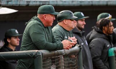 Michigan State baseball coach Jake Boss Jr.