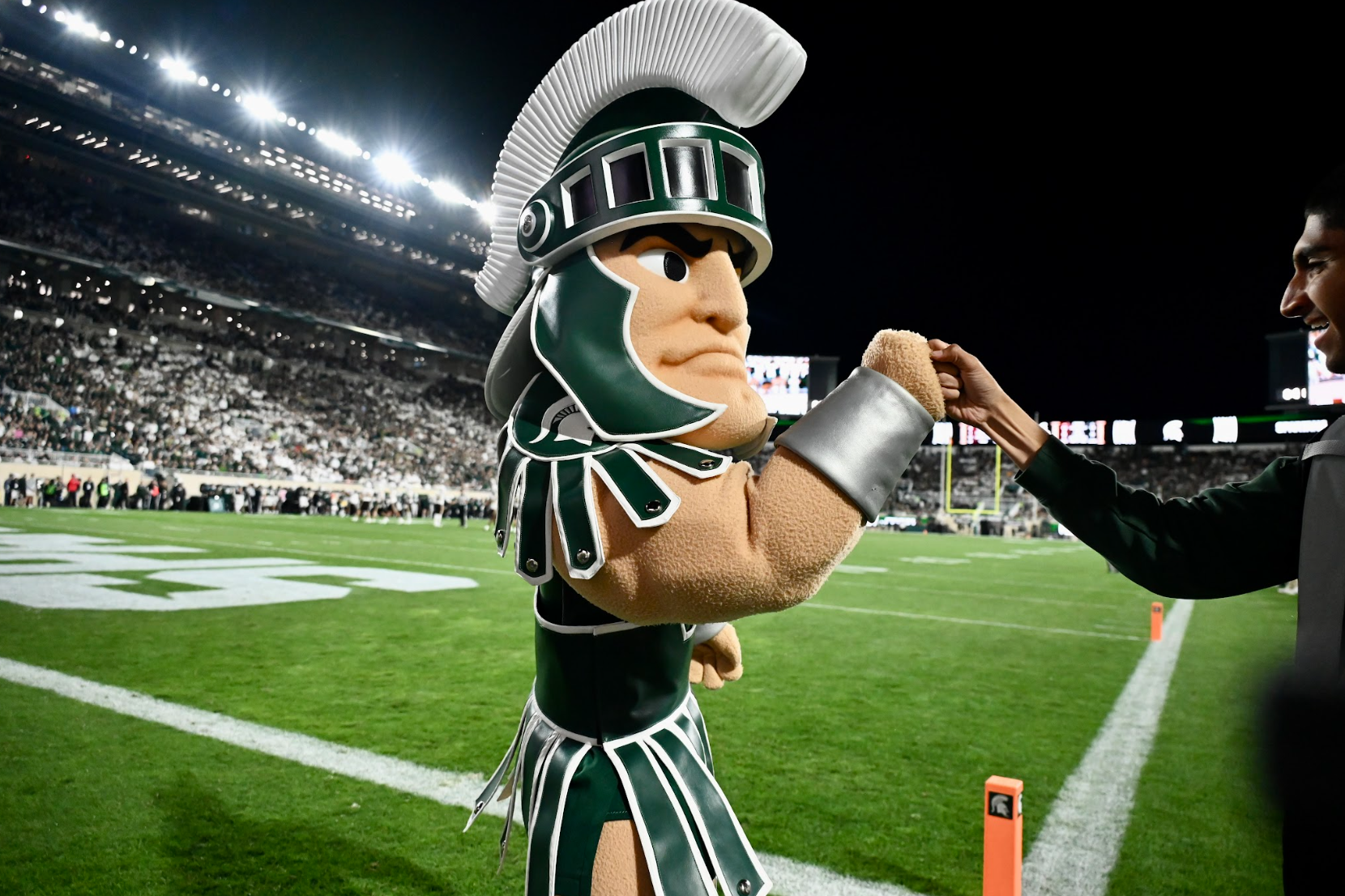 Michigan State football mascot