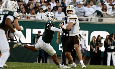 Michigan State football. Anelu Lafaele