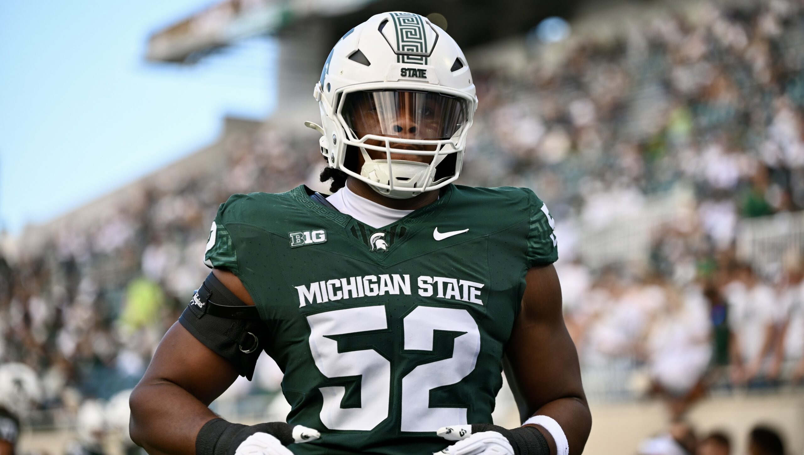 Michigan State football. Mikeshun Beeler