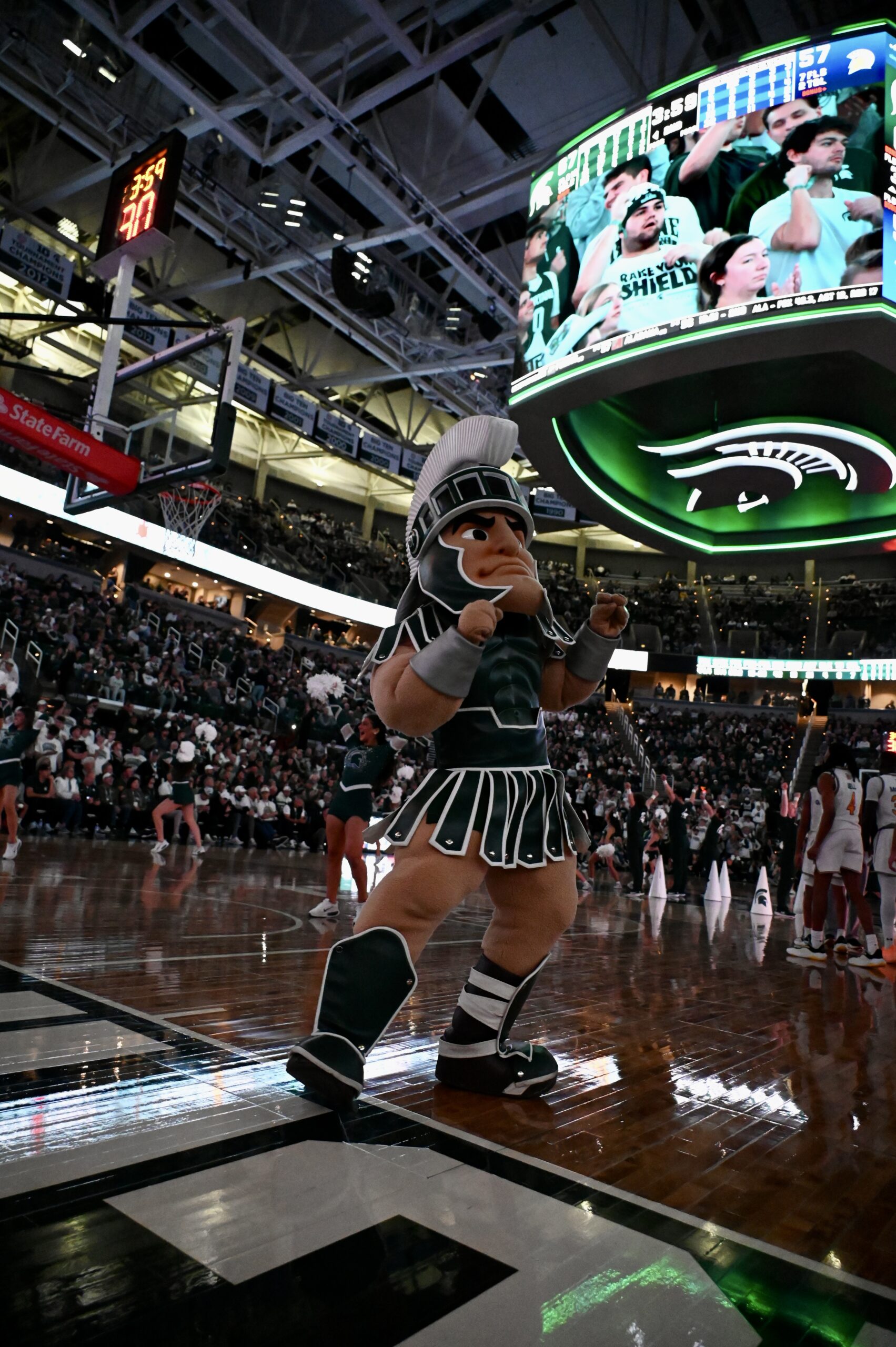 Sparty, Michigan State basketball