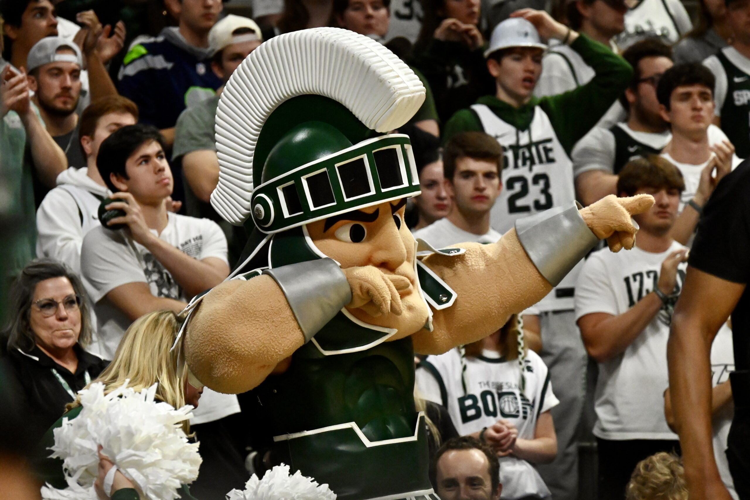 Sparty, Michigan State basketball