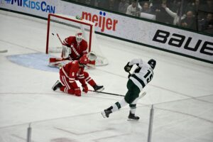 Charlie Stramel, Michigan State hockey