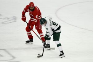 Travis Shoudy, Michigan State hockey