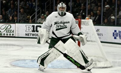 Trey Augustine, Michigan State hockey