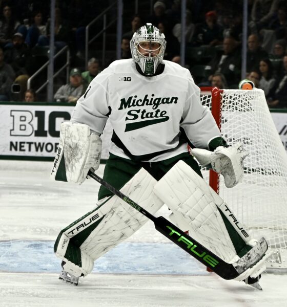 Trey Augustine, Michigan State hockey