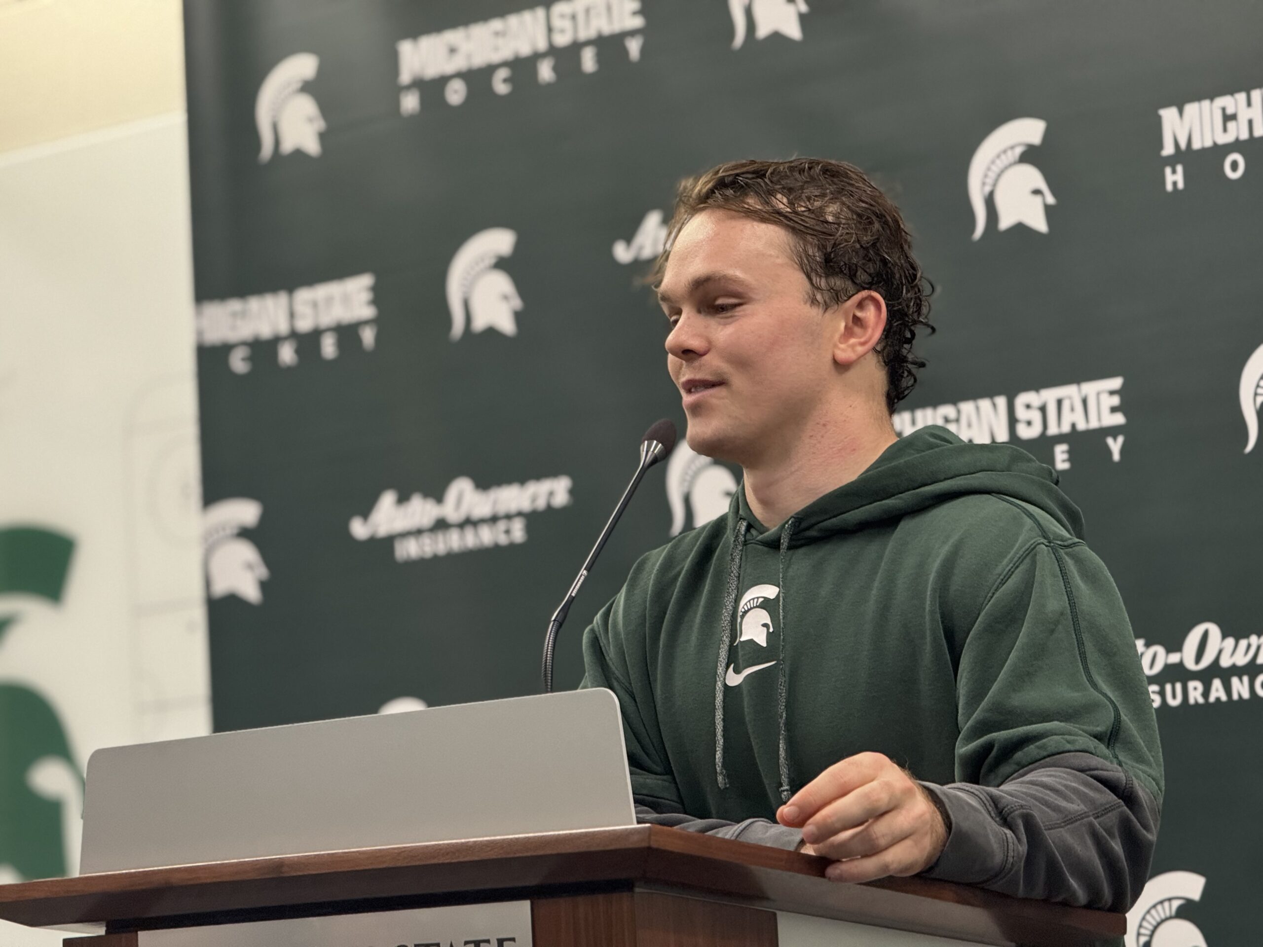 Michigan State hockey, Tiernan Shoudy