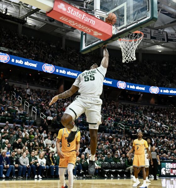 Michigan State basketball. Coen Carr