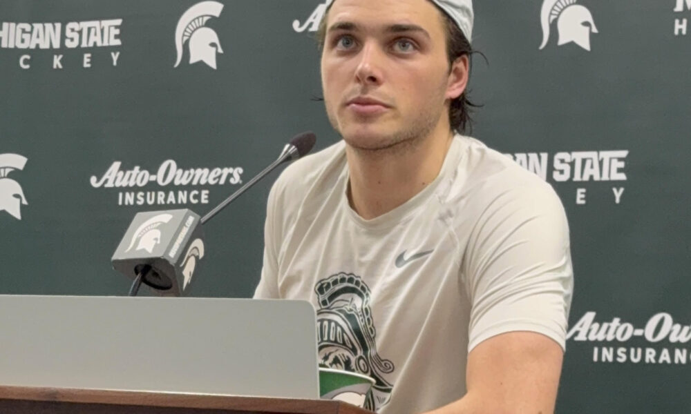 Gavin O'Connell, Michigan State hockey