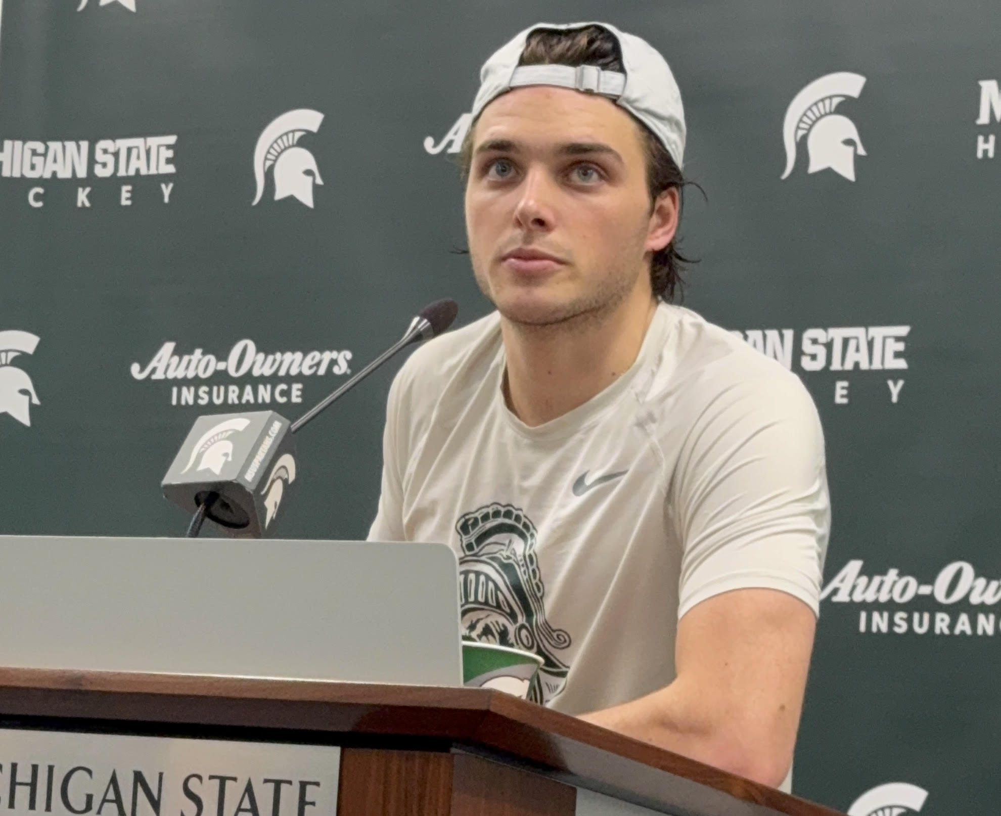 Gavin O'Connell, Michigan State hockey