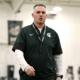 Michigan State football coach Pat Fitzgerald