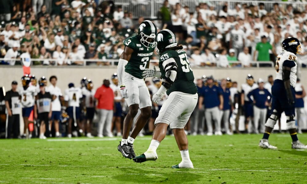 Tre Bell, Ben Roberts, Michigan State football