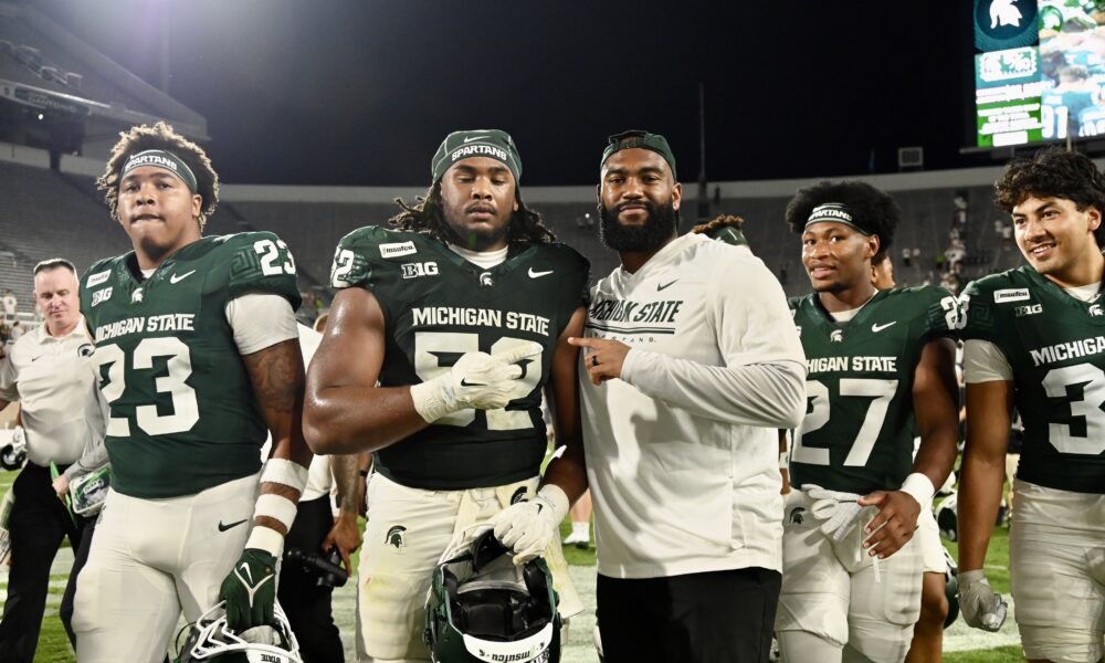 Mikeshun Beeler, Winston DeLattiboudere, Michigan State Football